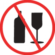 Alcohol Prohibited